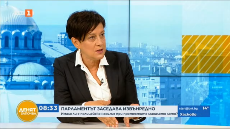 Антоанета Цонева пред БНТ