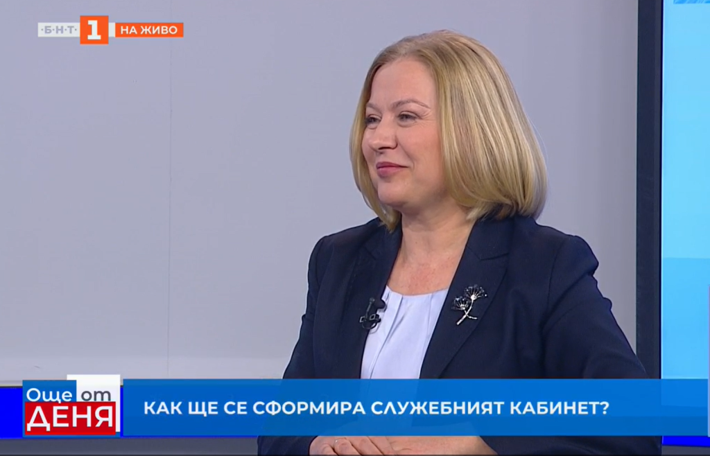 Надежда Йорданова: Избор на служебен премиер измежду висши държавни длъжности не е нещо нечувано в България