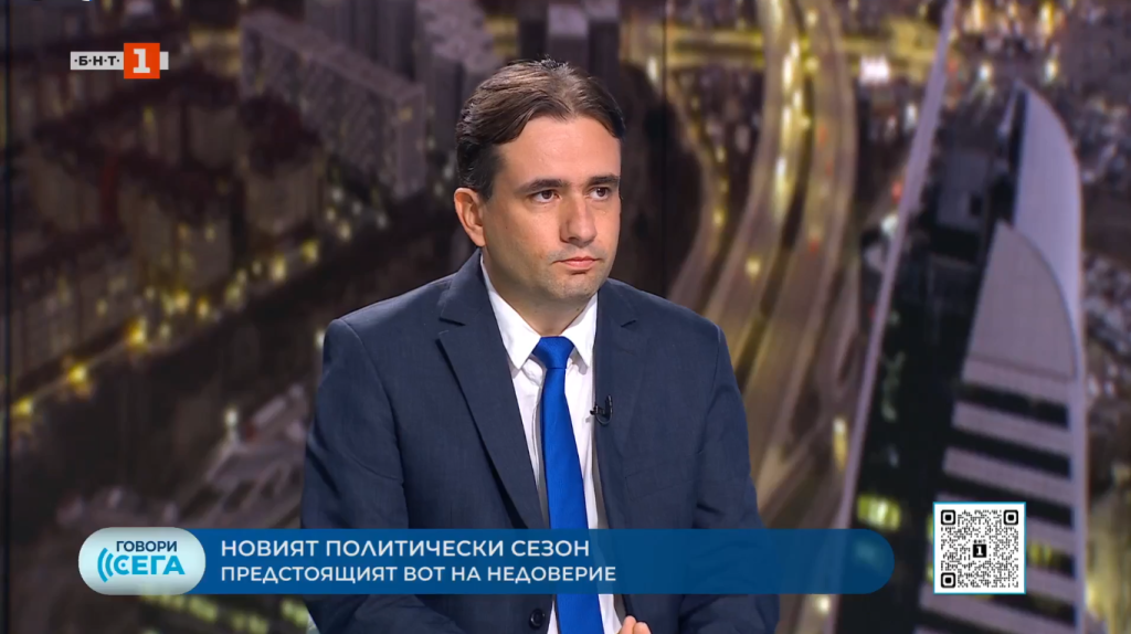 Божидар Божанов: Учуден съм от повърхностния поглед на премиера Росен Желязков спрямо вота ни на недоверие към правителството