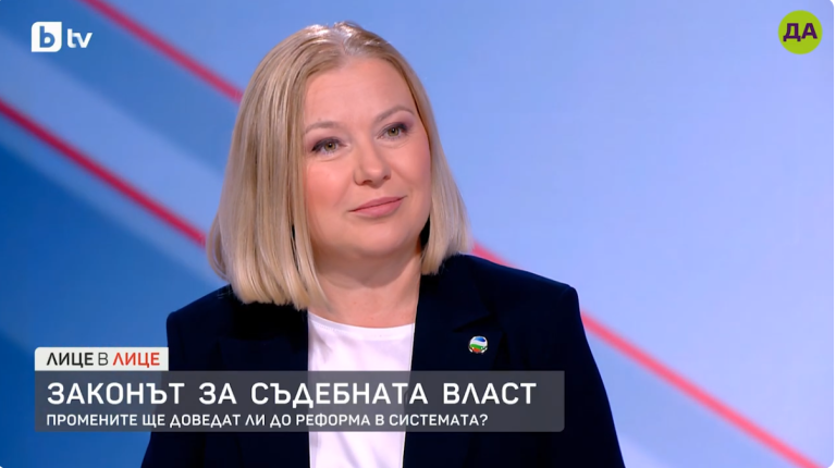 Надежда Йорданова в "Лице в лице"